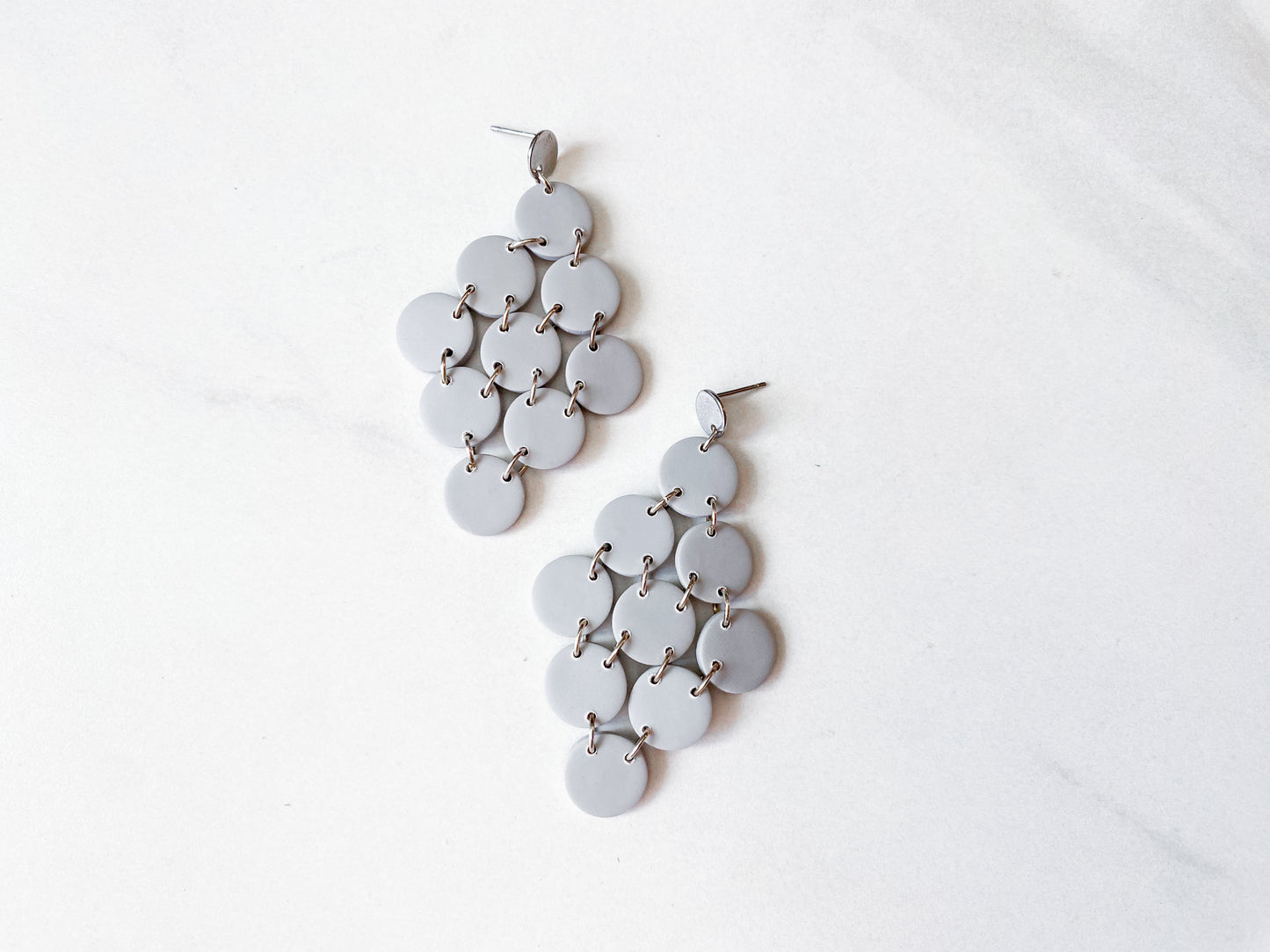 Go Gray in May Chandelier Dangle
