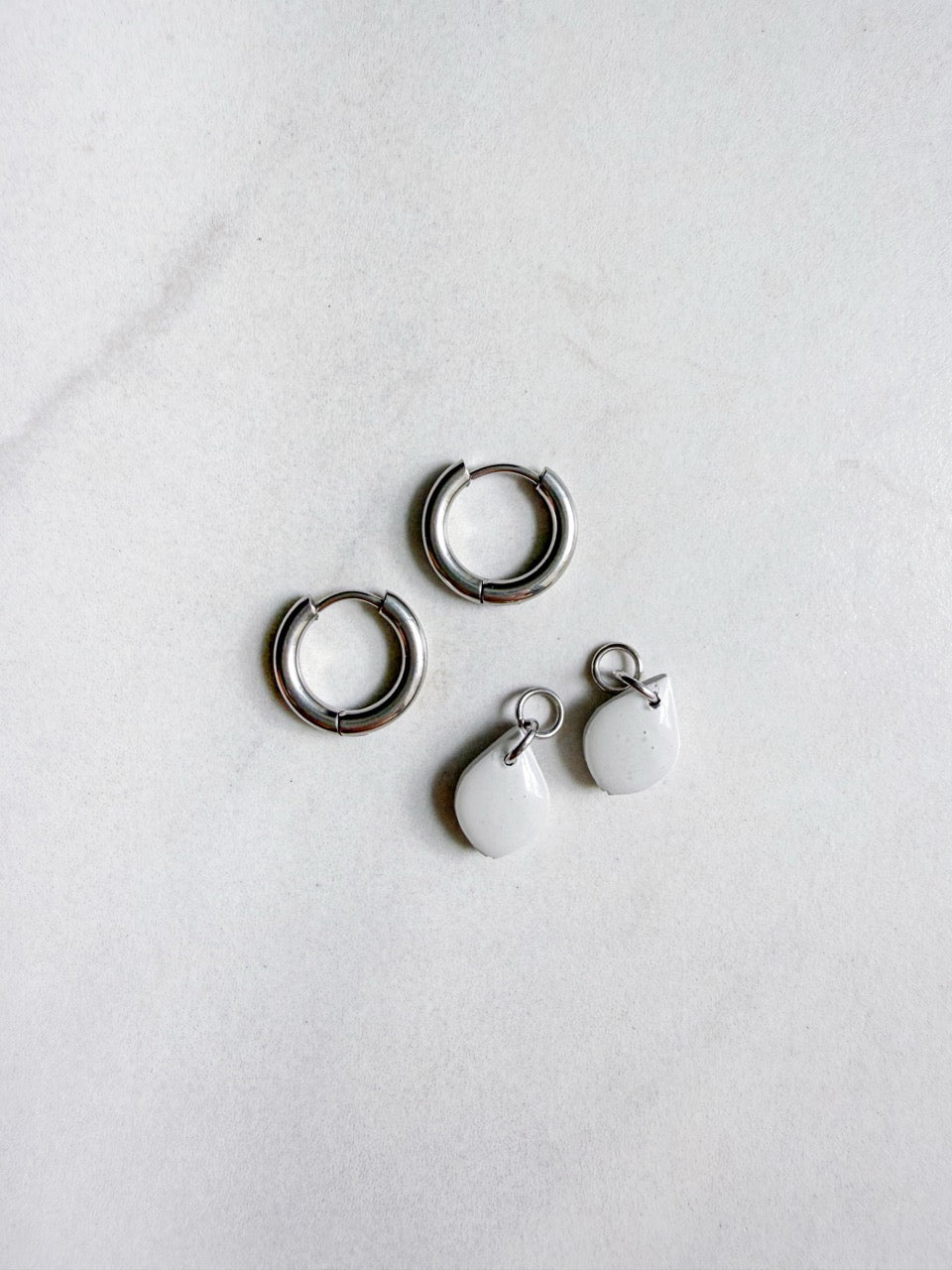 Go Gray Huggie Charm