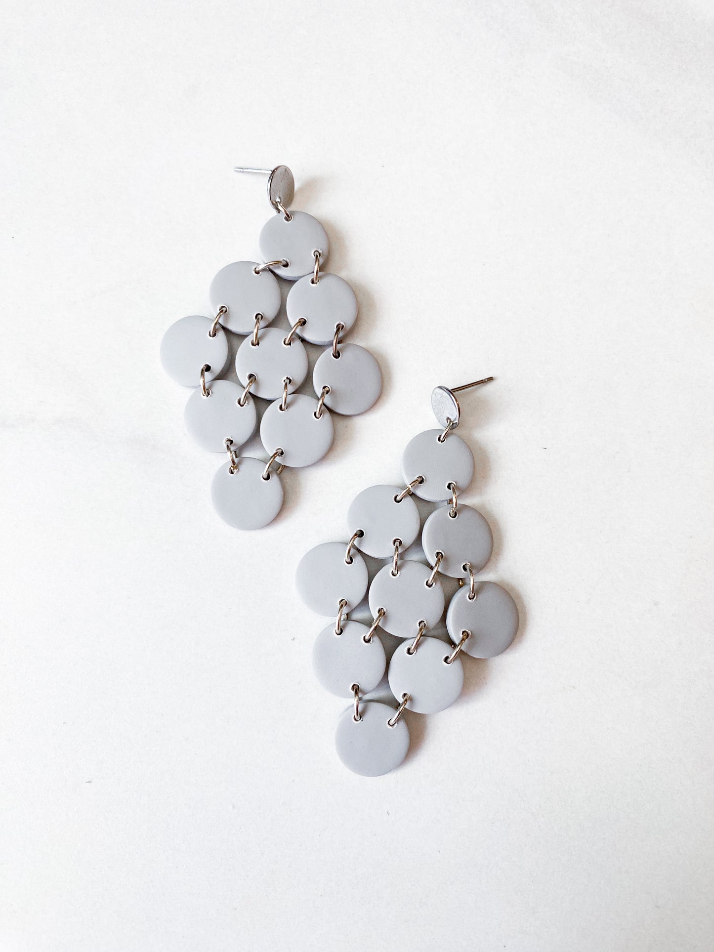 Go Gray in May Chandelier Dangle