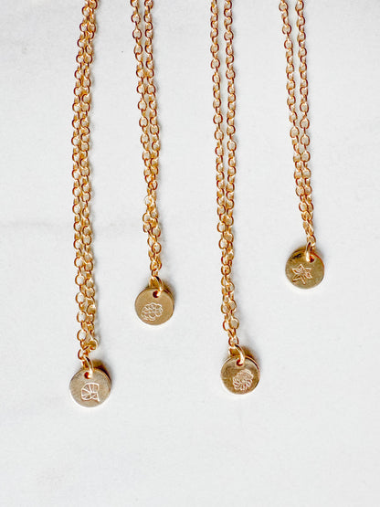 Birth Month Flower Bracelet