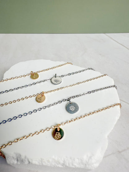 Birth Month Flower Bracelet