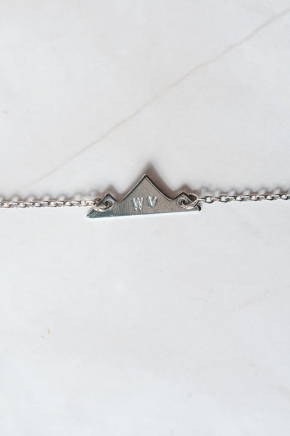 Mountain & State Pendant Necklace