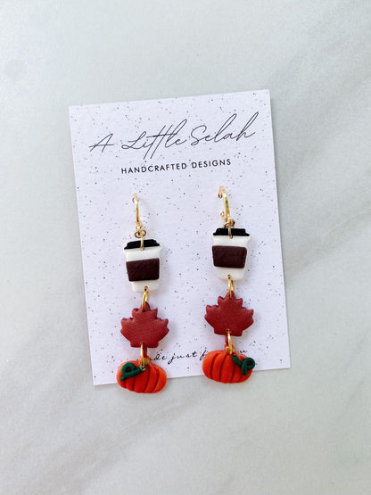 Pumpkin Spice Stack Leverbacks