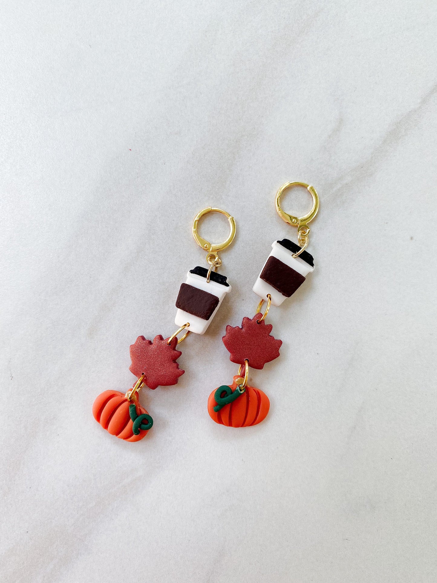 Pumpkin Spice Stack Leverbacks