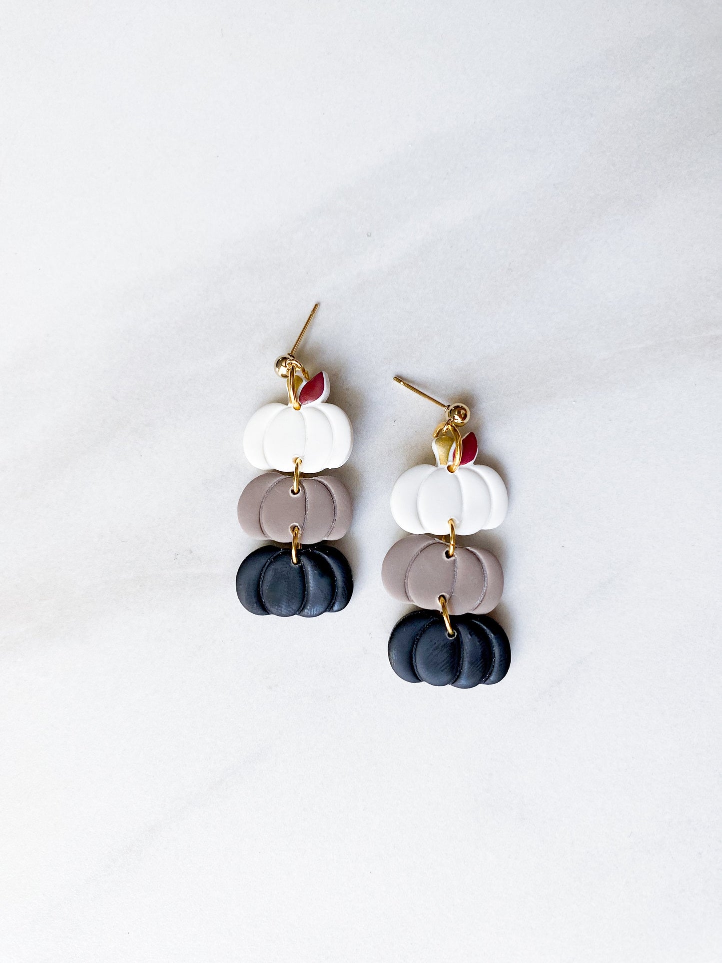 Stacked Neutral Pumpkins