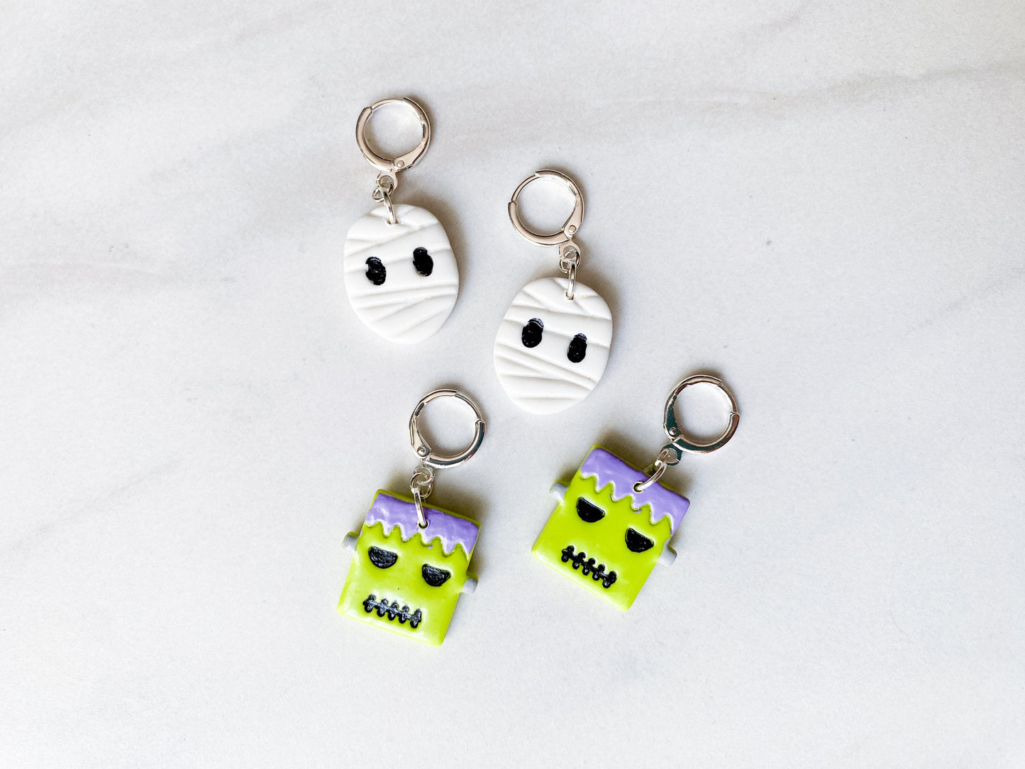 Frankenstein & Mummy Leverbacks