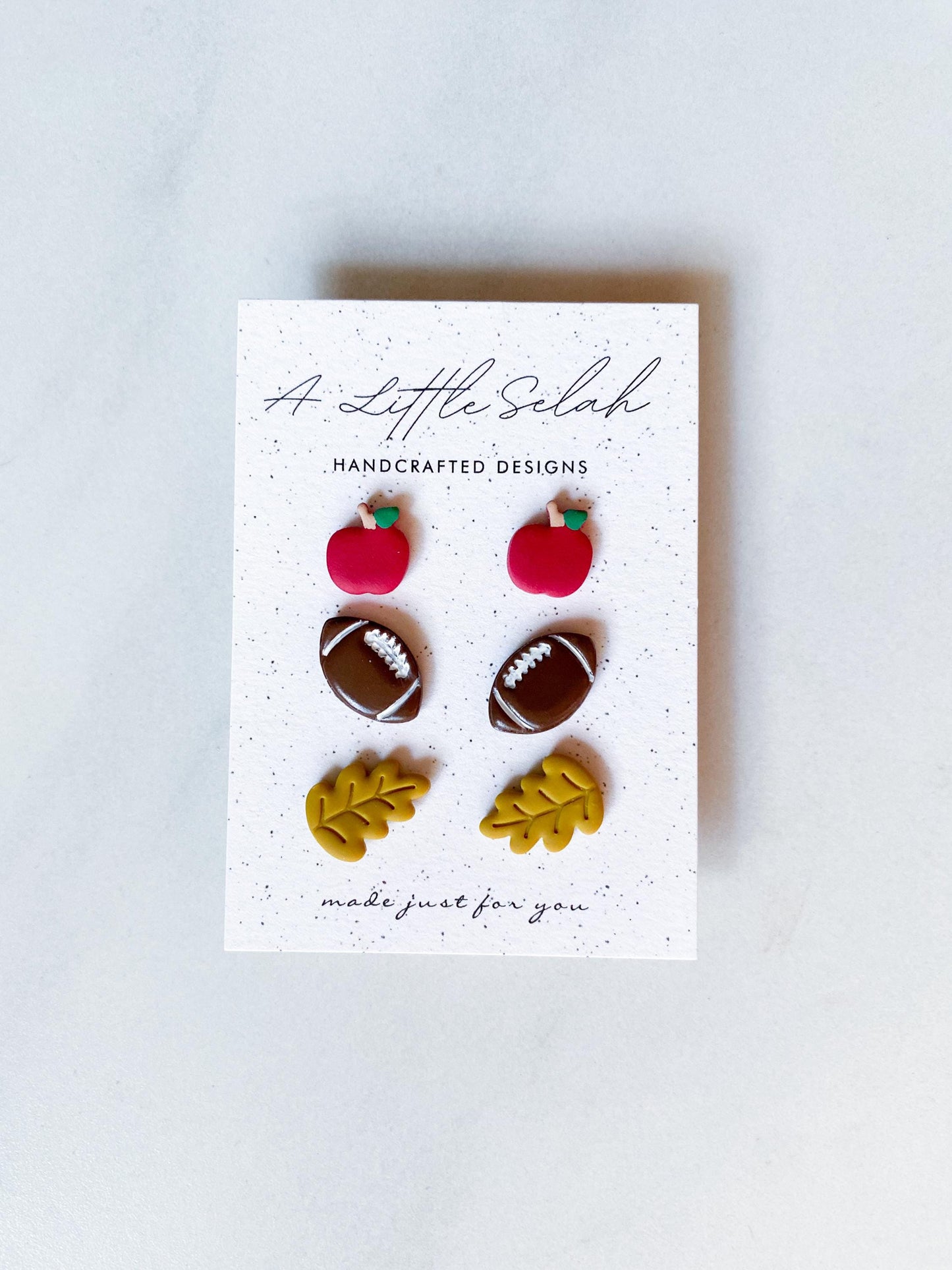 Football and Fall Stud Set