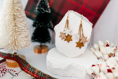 Layered Snowflake Dangles