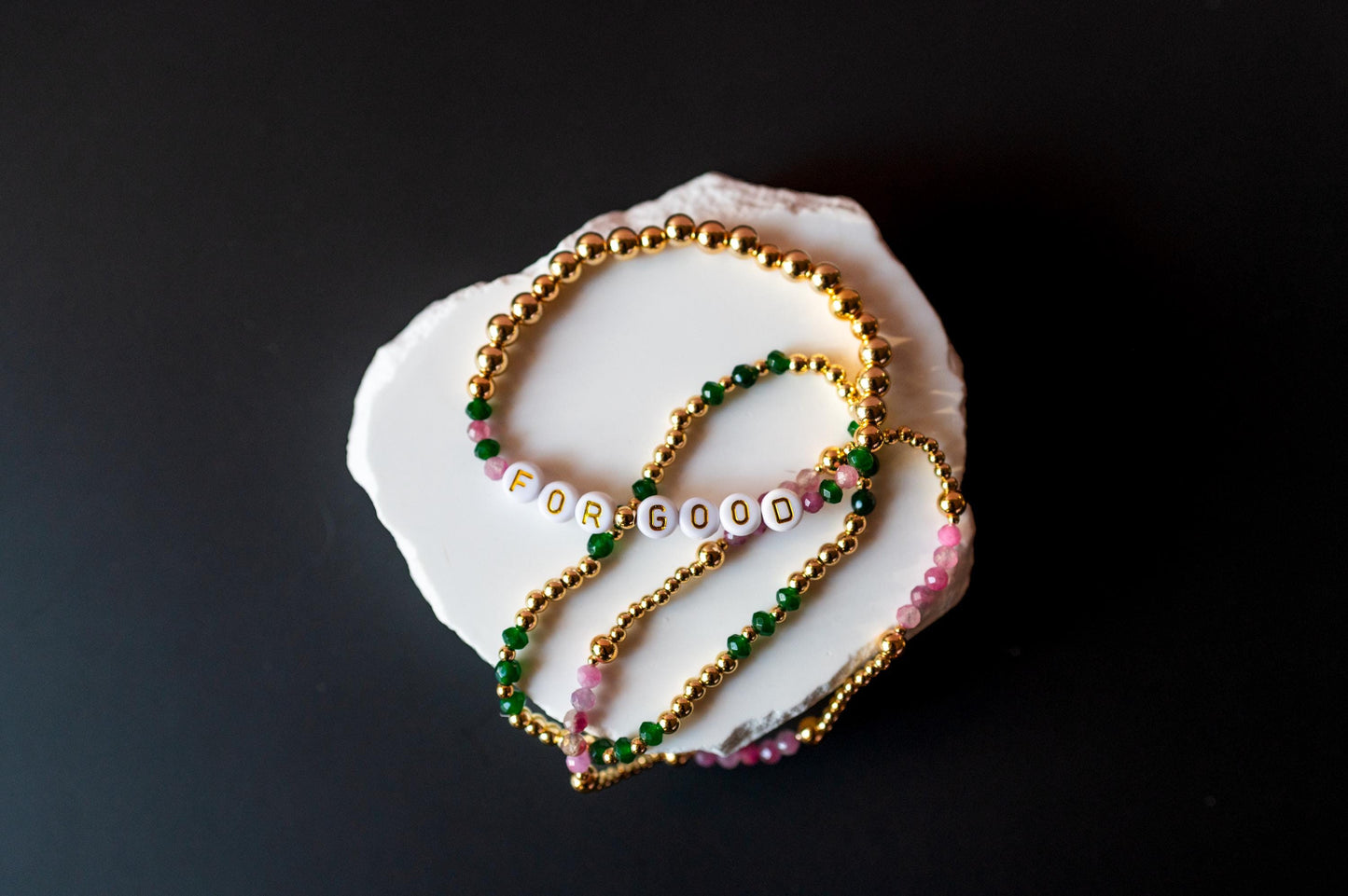 For Good Beaded Bracelets