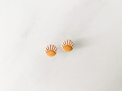 Neutral Boho Stud Set