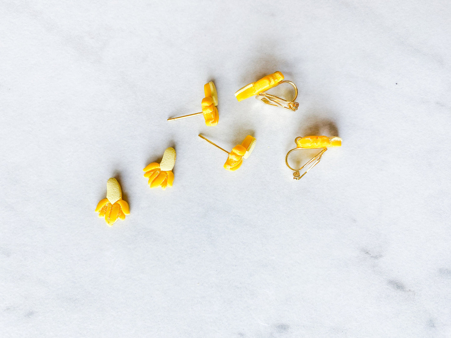 Banana Baseball Dangles & Studs